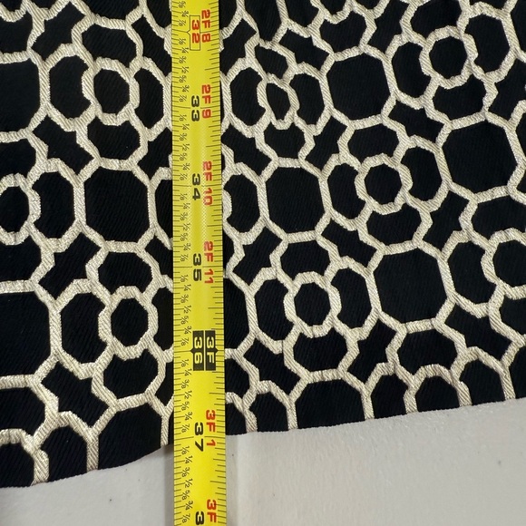 Ralph Lauren | Black & Champagne Gold A Line Cocktail Party Dress Holiday | sz 4 - Picture 9 of 9